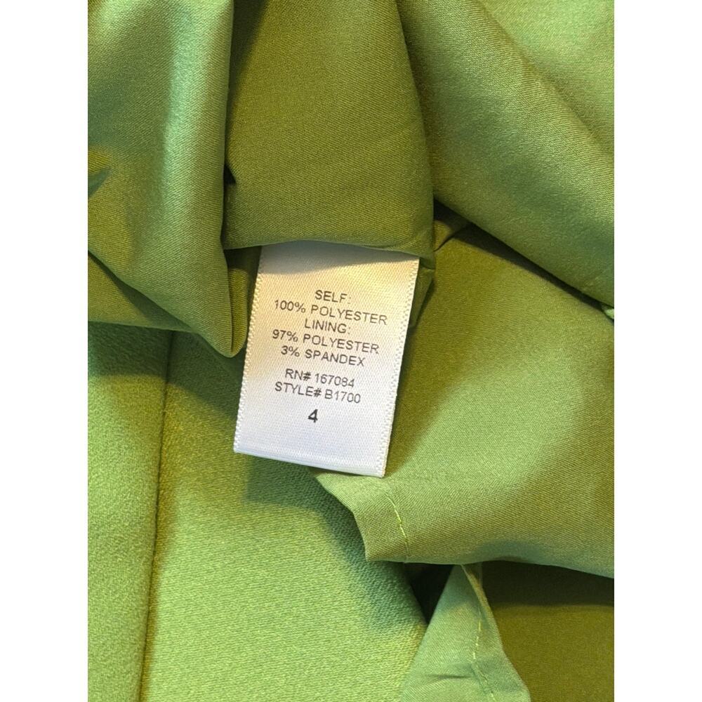 Pomander Place Pistachio Green Cape Leah Dress. Size 4 - Picture 6 of 6
